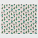 Search for cacti wrapping paper Watercolor