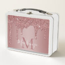 Search for rose gold lunch boxes Glitter