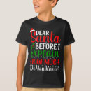 Search for santa knows tshirts Cool