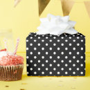 Search for black white polka dot wrapping paper Minimalist