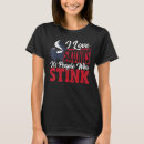 Search for love stinks tshirts Skunk