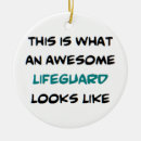 Search for lifeguard christmas tree decorations Swimming pool