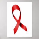 Search for hiv posters Red