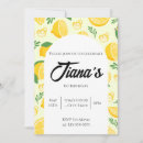 Search for fruit patterns invitations Lemons