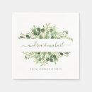 Search for eucalyptus wedding napkins Bridal shower