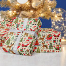 Search for rudolph wrapping paper Santa