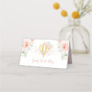 Search for balloon place cards Hot air balloon