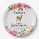Search for deer baby shower plates Fawn