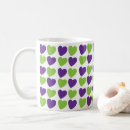 Search for green heart mugs Girly