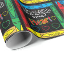 Search for crayon wrapping paper Teacher
