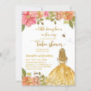Search for bee baby girl shower invitations Floral