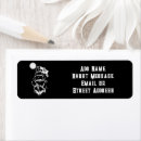 Search for pirate ship return address labels Jolly roger