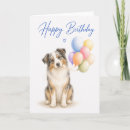 Search for australian shepherd cards Aussie dog