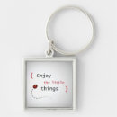 Search for little things key rings Inspirational