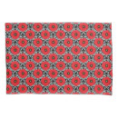 Search for red floral pillowcases Poppy