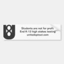Search for instructors bumper stickers Schools