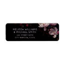 Search for moody floral return address labels Flower