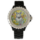 Search for cat lovers watches Whimsical