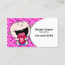 Search for hugging business cards Babysitter