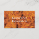 Search for firemen business cards Flames