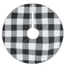 Search for buffalo check plaid tree skirts White