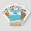 Search for mermaid playing cards Dolphin