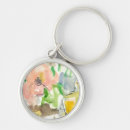 Search for flower ii rounded key rings Florals