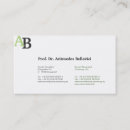 Search for ecology business cards Minimalist