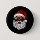 Search for black santa claus badges Funny christmas