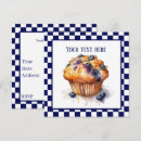 Search for muffin invitations Blueberry