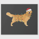 Search for golden retriever christmas wrapping paper Lover