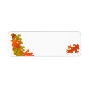 Search for acorn return address labels Leaf