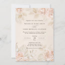 Search for beige floral invitations Vintage