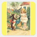 Search for vintage easter bunny stickers Egg