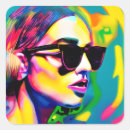 Search for pretty woman stickers Modern