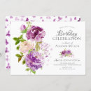Search for purple peonies invitations Elegant