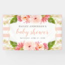 Search for baby girl shower banners Flowers