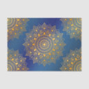 Search for mandala tissue paper Blue