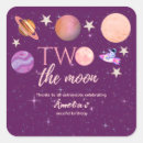 Search for space girl stickers Two the moon