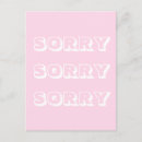 Search for apology postcards Apologies