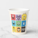 Search for sesame street characters paper cups Colourful