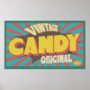 Search for candies art Vintage
