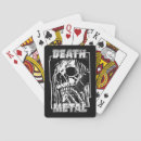 Search for heavy metal playing cards Skull