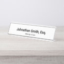 Search for lawyer name plates Black and white