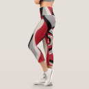 Search for red white and black leggings Striped
