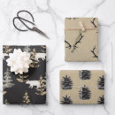Search for black bear wrapping paper Modern