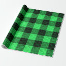 Search for buffalo check wrapping paper Plaid