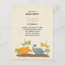 Search for dinosaur prehistoric birthday invitations Triceratops