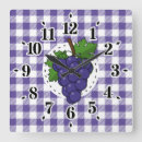 Search for grape clocks Purple
