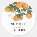 Search for orchard wedding stickers Citrus